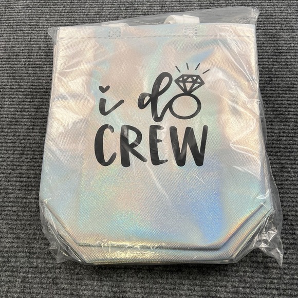 Bridesmaid Iridescent Gift Bags‎ Bachelorette Party  Wedding Set Of 8 NWT - Picture 1 of 3
